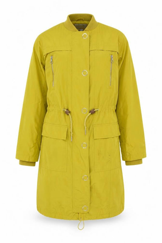 Marks & Spencer Yellow Women's Parka Jacket Size 10