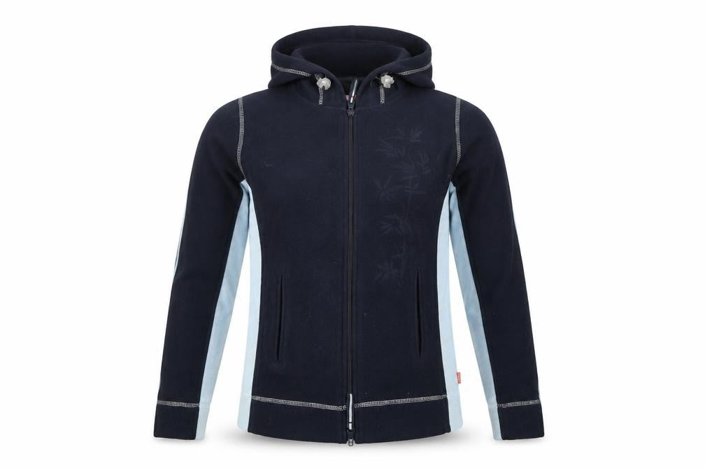 TCM Women's Blue Hooded Fleece Jacket Size 10