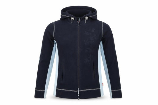 TCM Women's Blue Hooded Fleece Jacket Size 10