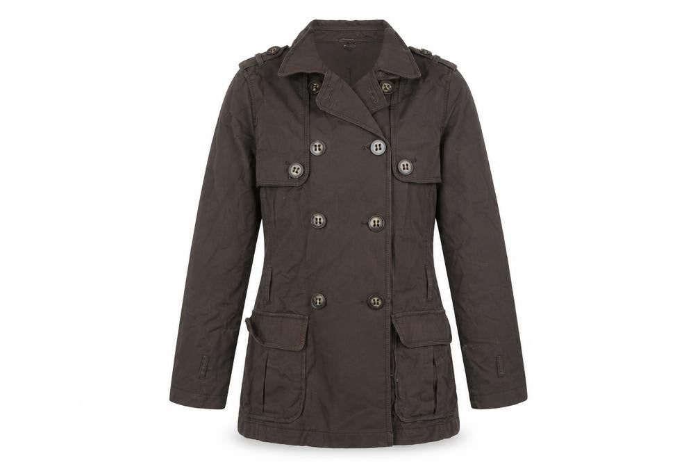 Marks & Spencer Women's Brown Trench Coat Size 8