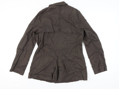 Marks & Spencer Women's Brown Trench Coat Size 8