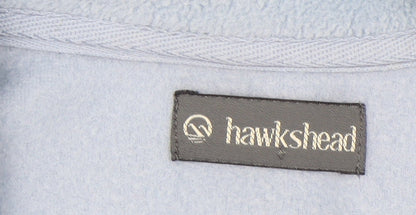 Hawkshead Men’s Blue Fleece Sweatshirt L 1/2 Zip