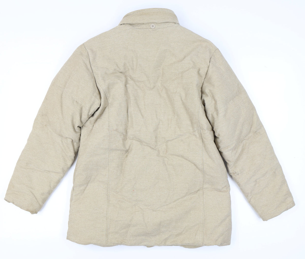 Next Women's Beige Puffer Jacket Size 10