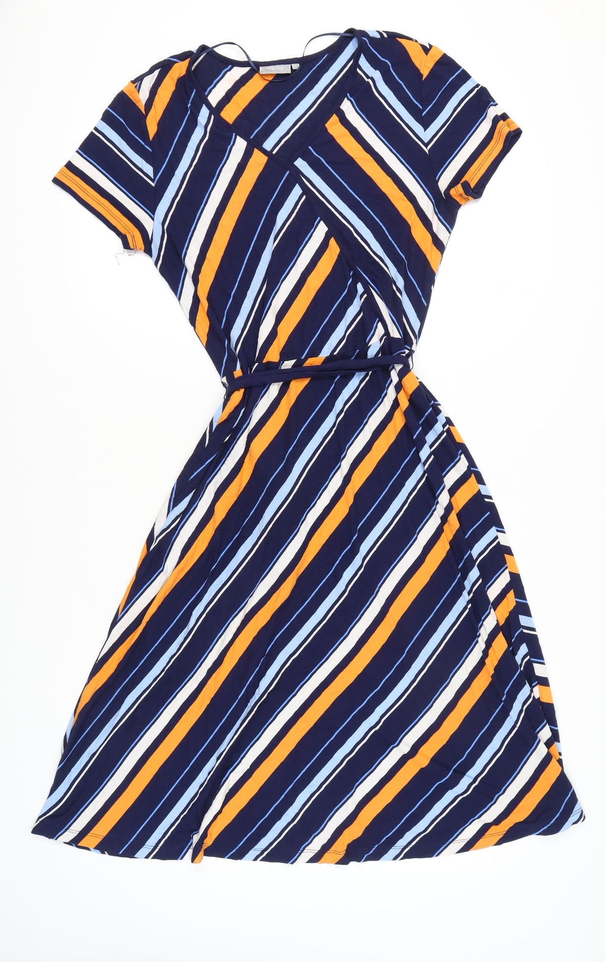 Fransa Women's Multicoloured L Wrap Dress