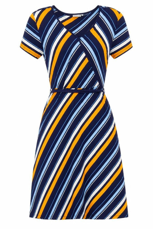 Fransa Women's Multicoloured L Wrap Dress