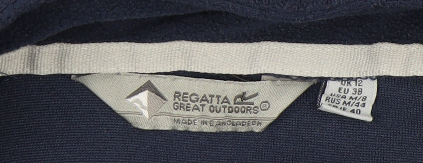 Regatta Women's Blue Sweatshirt Size 12 - Casual Outdoor Wear