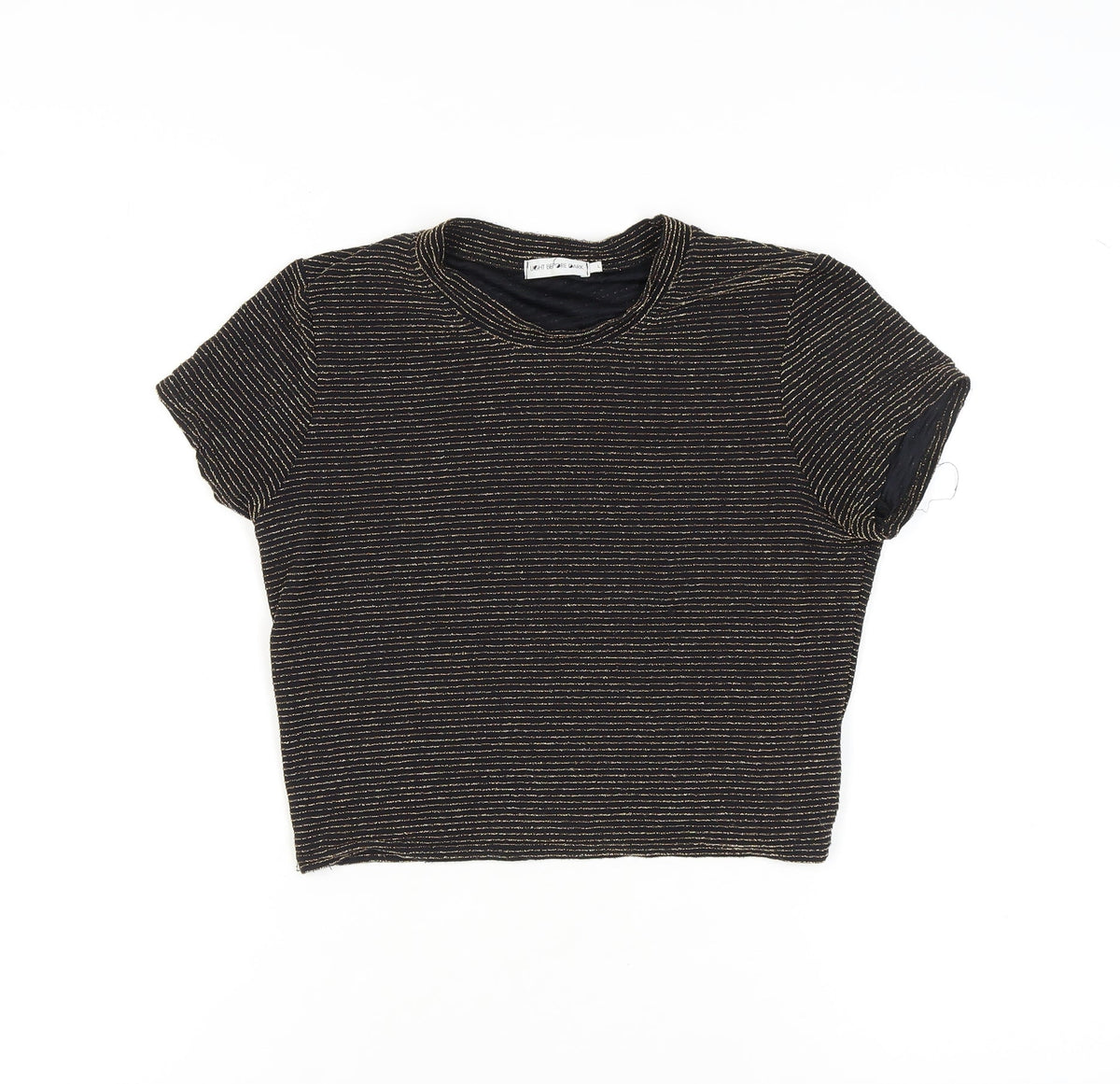 Light Before Dark Women's Black L Cropped T-Shirt