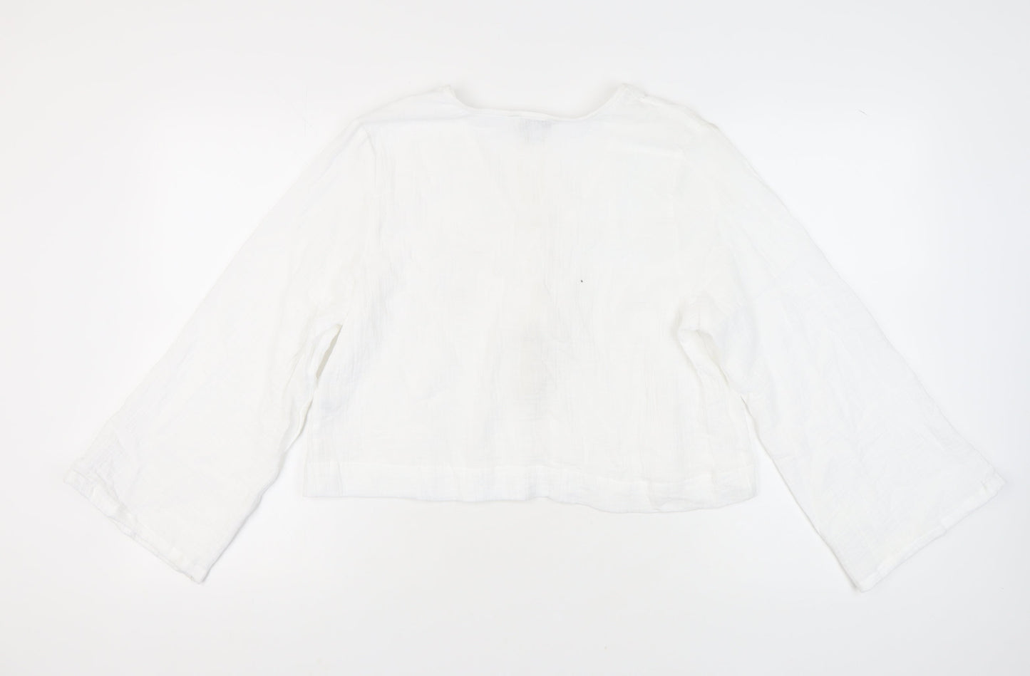 Marks and Spencer Women's White Long Sleeve Top 16