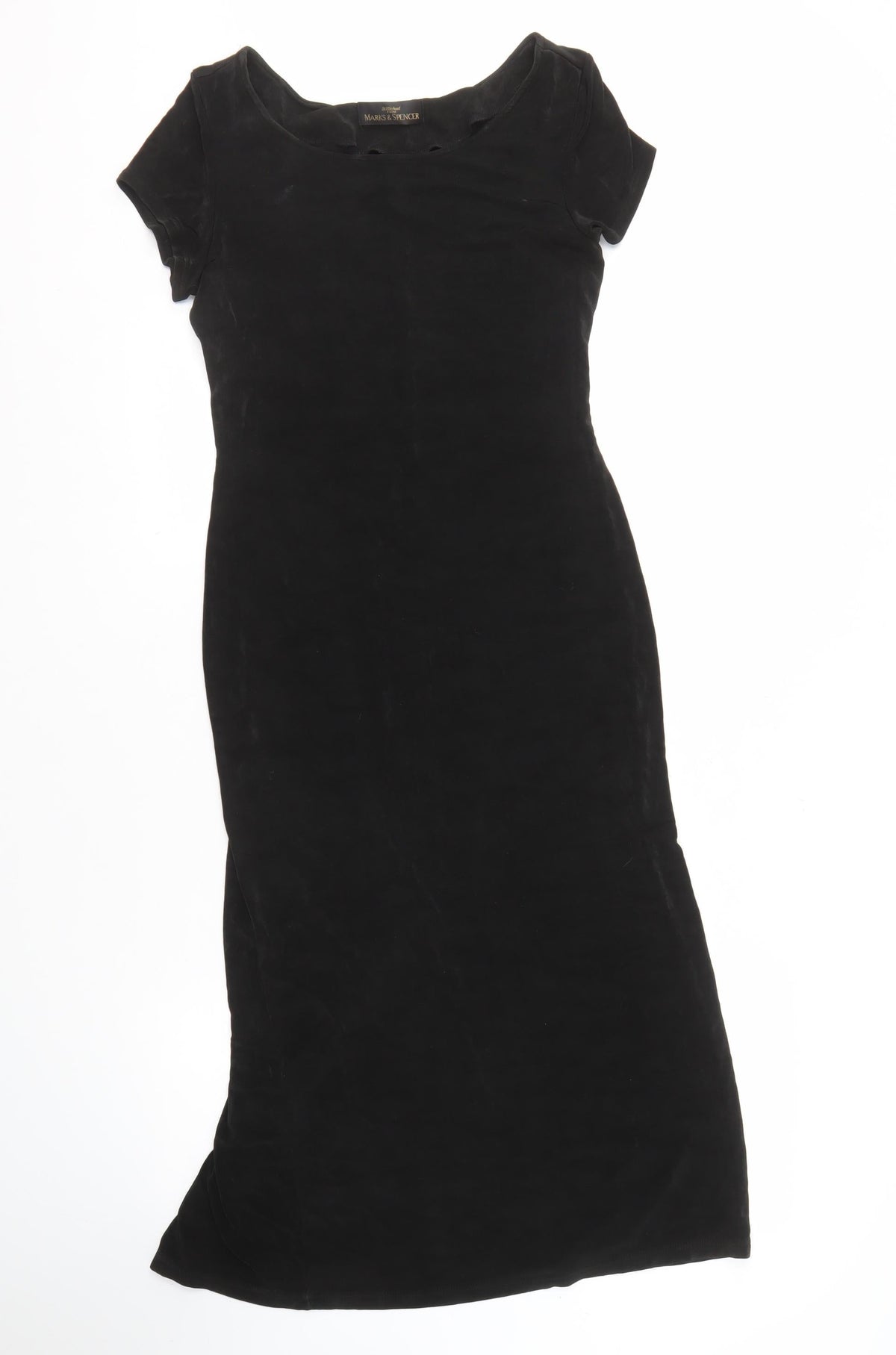 Marks & Spencer Black Long Dress Size 10