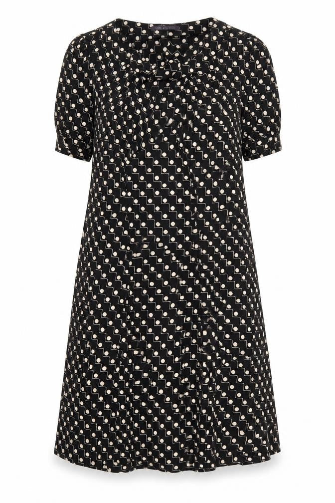 Marks & Spencer Black Geometric Women's Dress 10