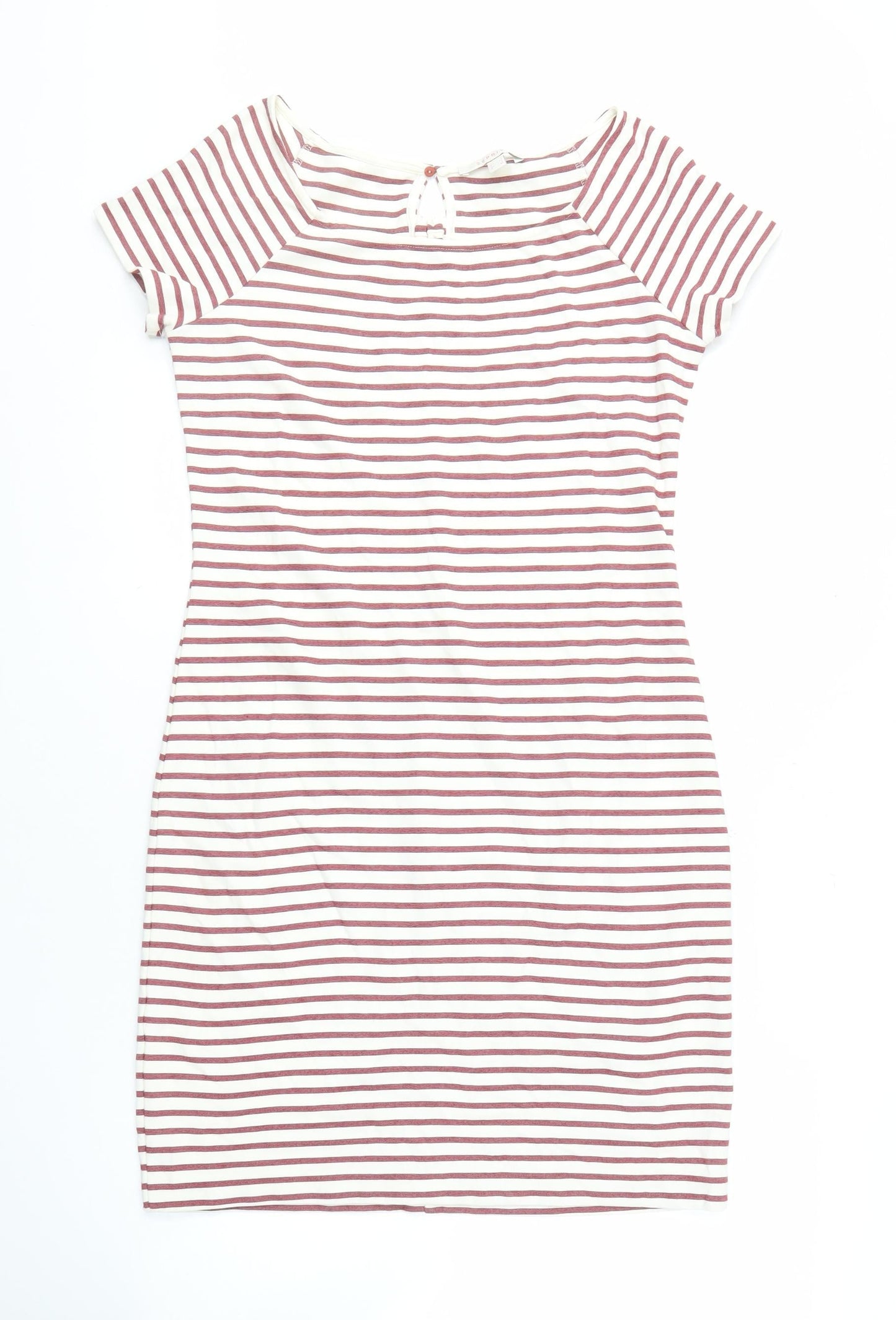 Esprit Women's Multicoloured Striped Shift Dress L