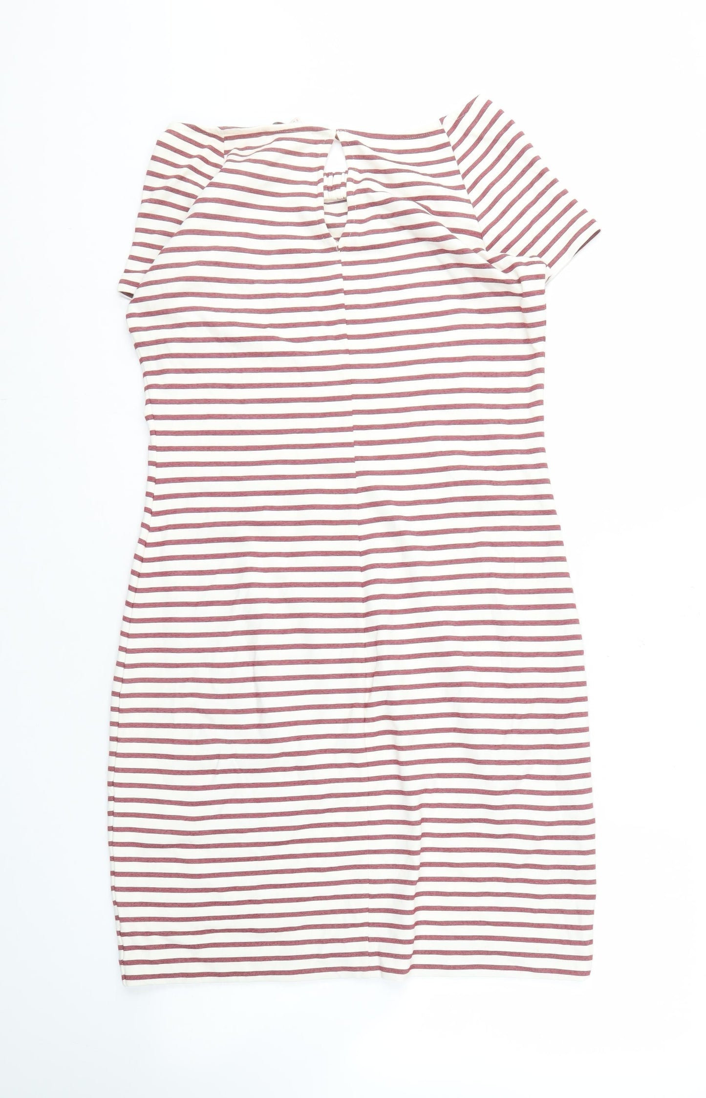 Esprit Women's Multicoloured Striped Shift Dress L