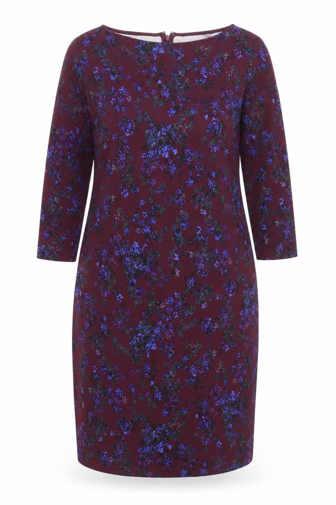 Lands' End Women's Floral Sheath Dress UK 10