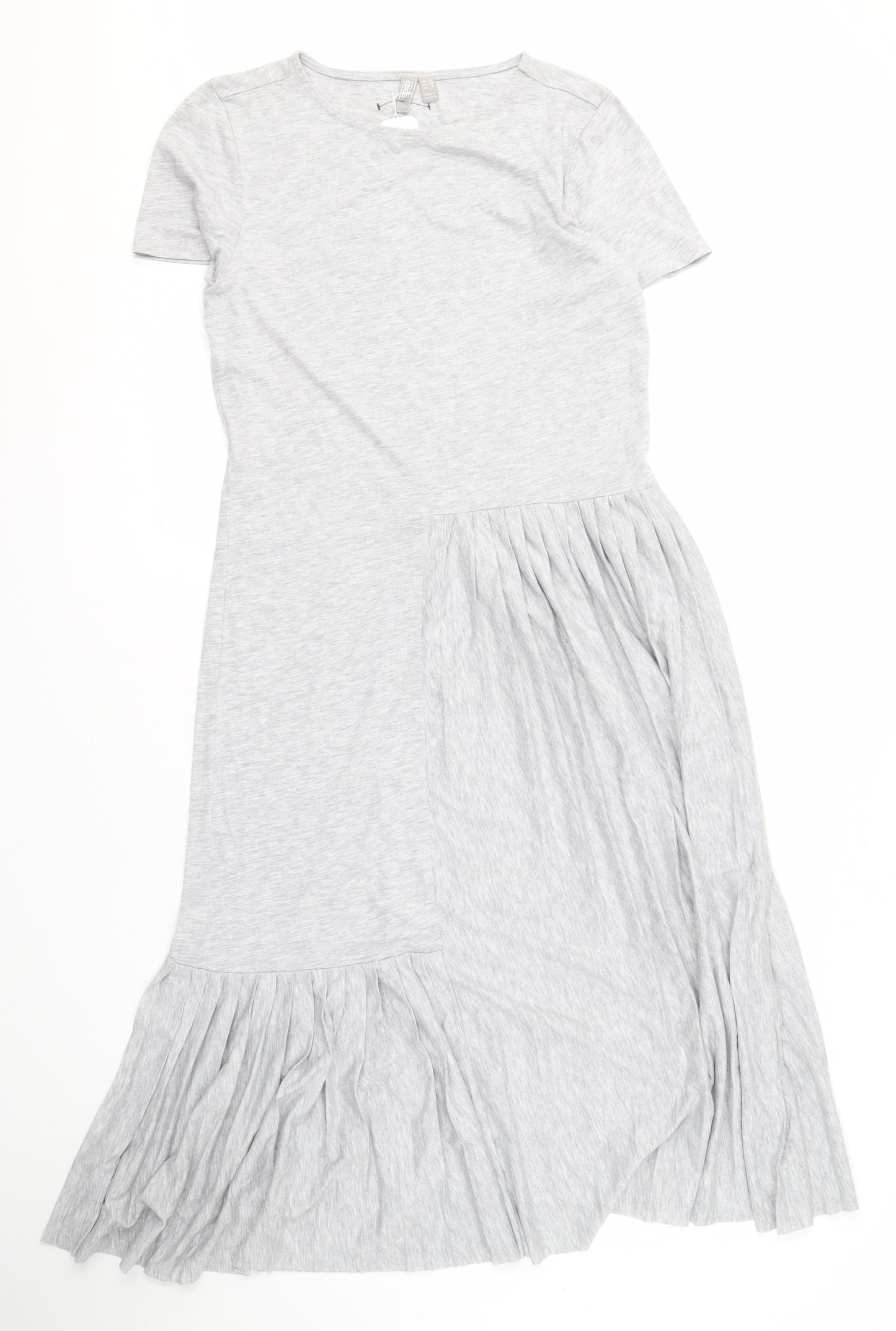 ASOS Women's Grey Short Sleeve Dress Size 10