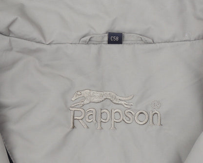 Rappson Men's Beige Jacket C58 with Zipped Pockets