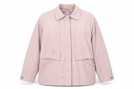Berkertex Women's Pink Plus Size Jacket, Size 18