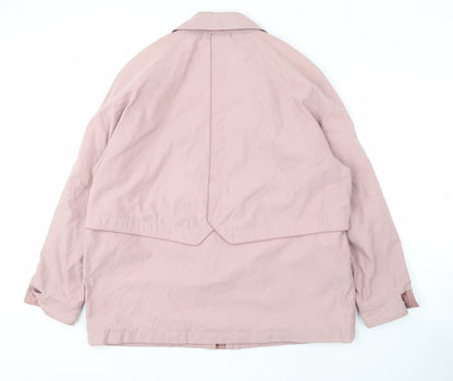 Berkertex Women's Pink Plus Size Jacket, Size 18