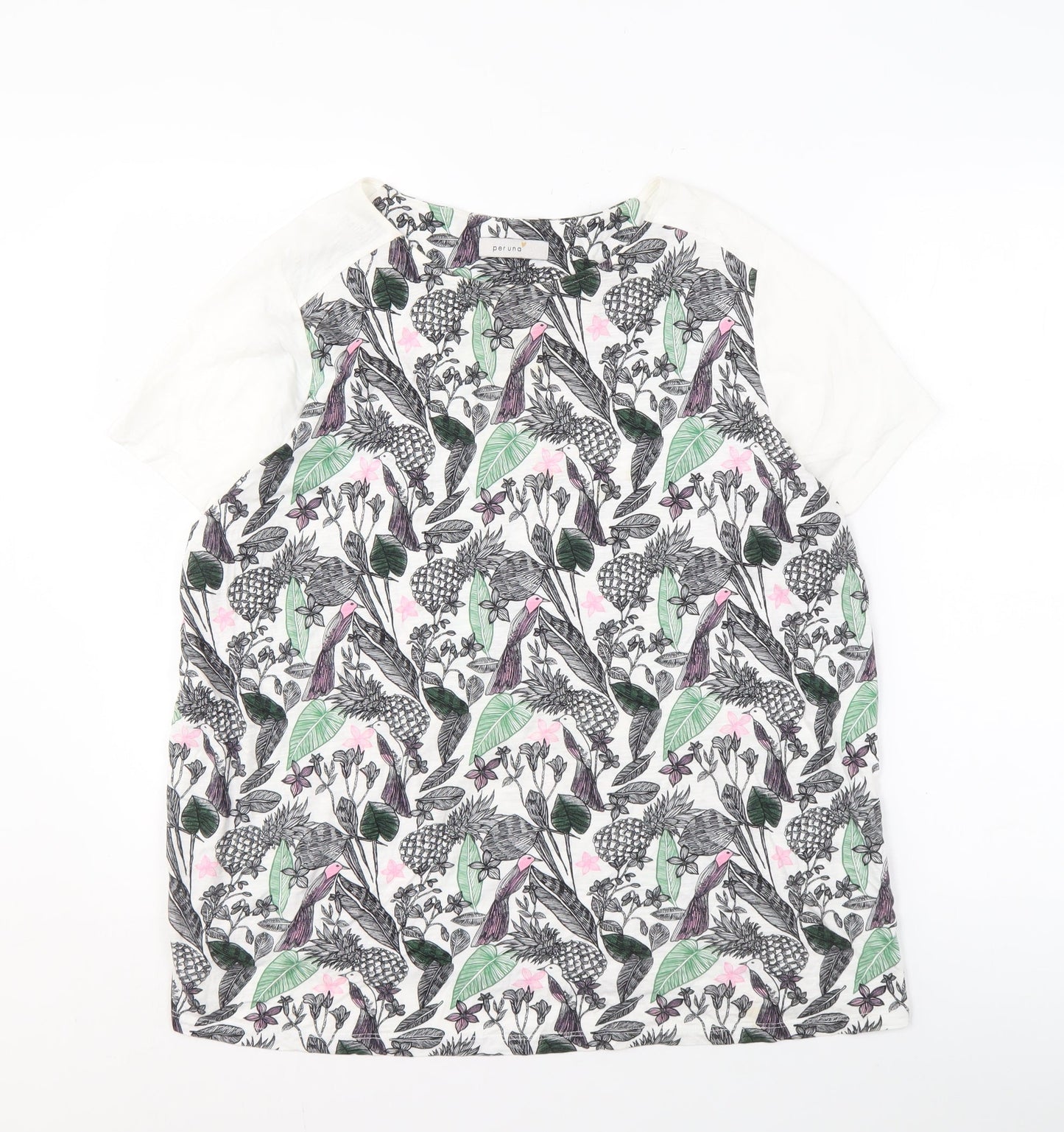 Marks & Spencer Women’s Ivory Floral Top, Size 18