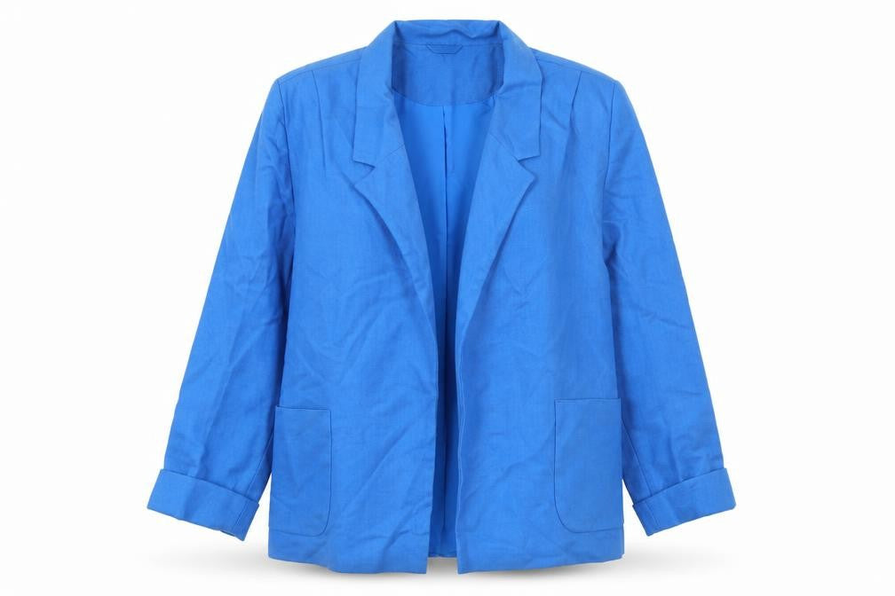 Debenhams Women's Blue Blazer Size 14 Regular Fit