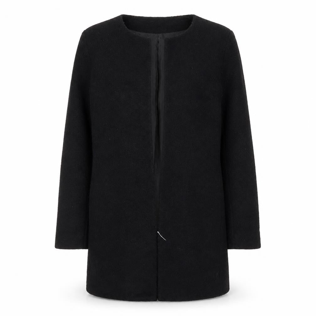 Brandy Melville Women's Black Long Coat Size S