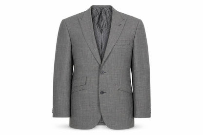 English Laundry Men's Grey Checked Blazer Size 38