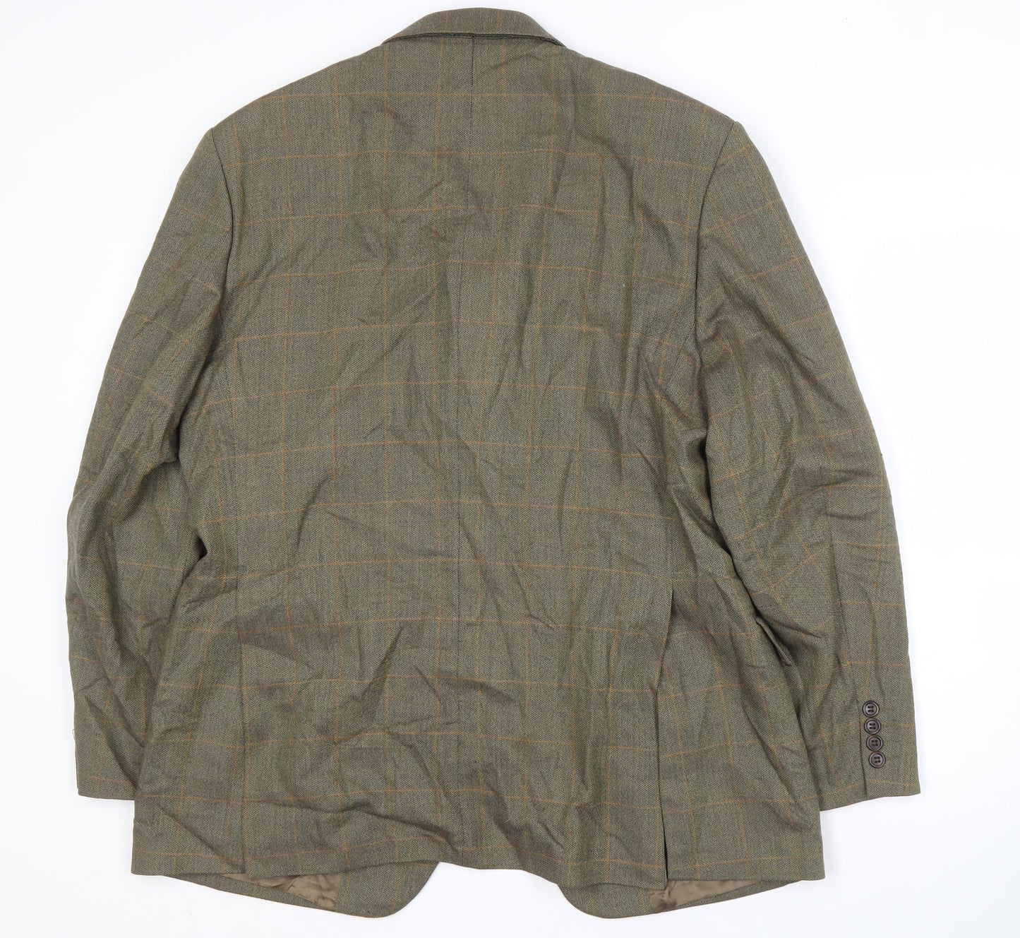 Austin Reed Men's Green Check Blazer, Size 42