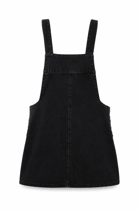 Zara Women's Black Pinafore Dress S