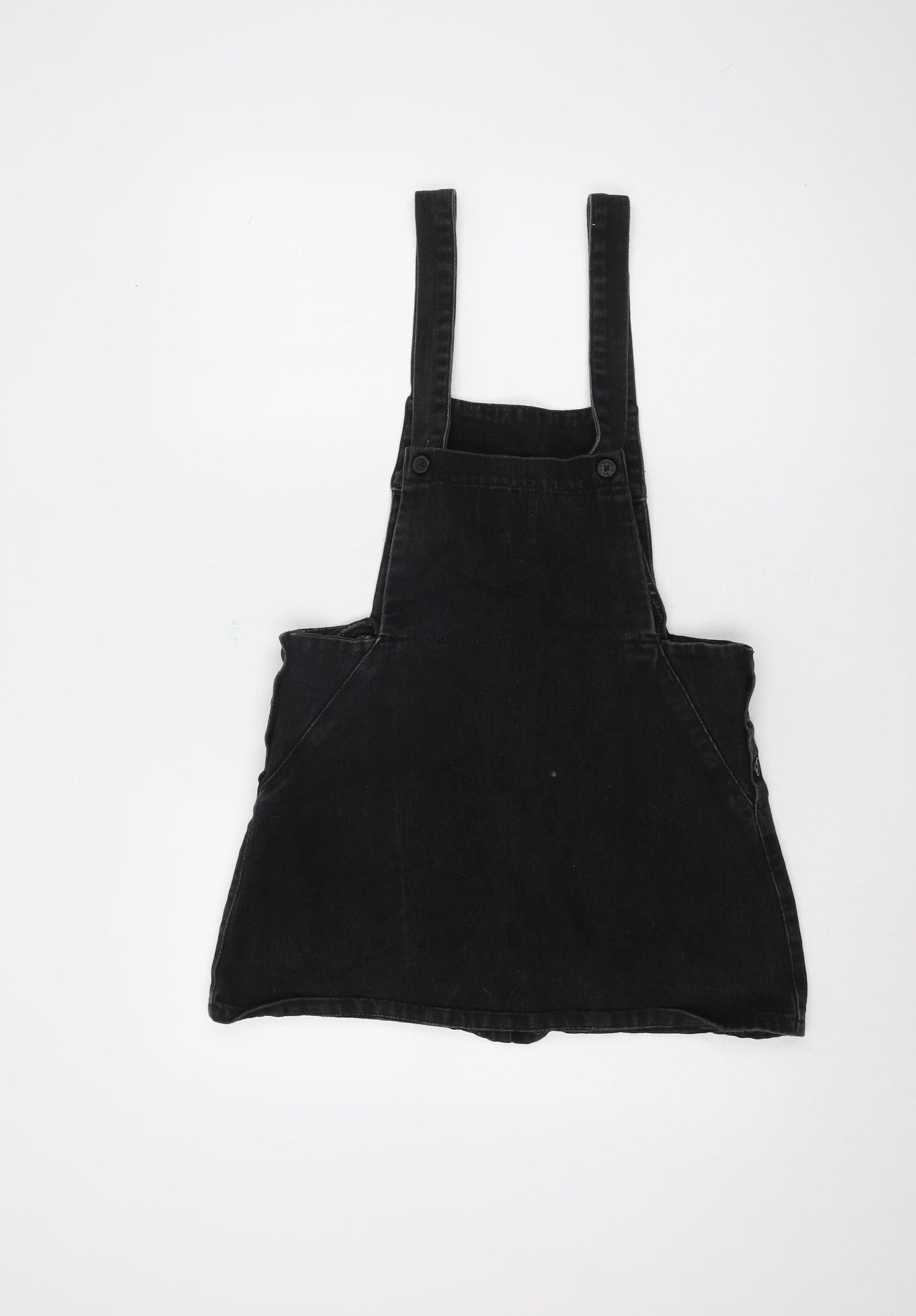 Zara Women's Black Pinafore Dress S