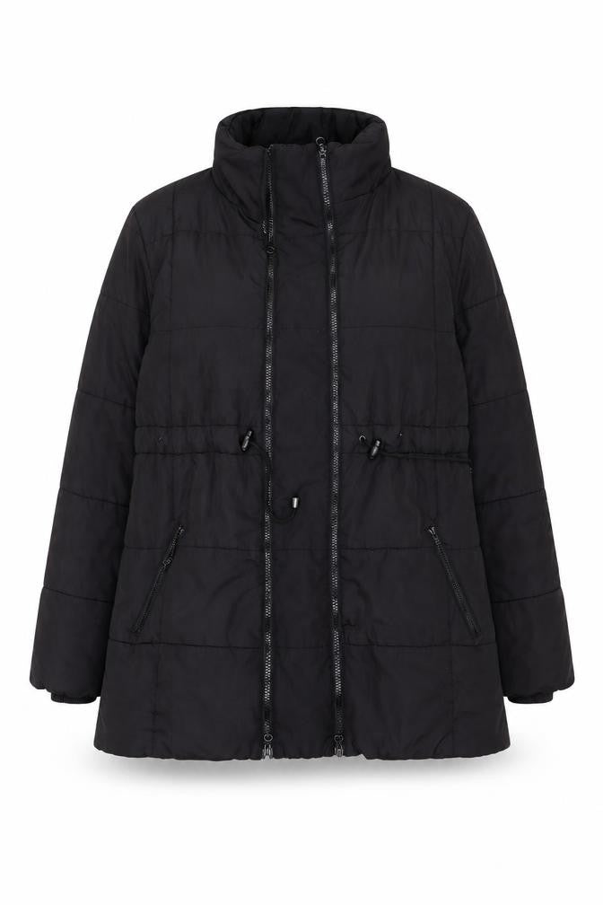 JoJo Maman Bébé Women's Black Padded Coat Size 12