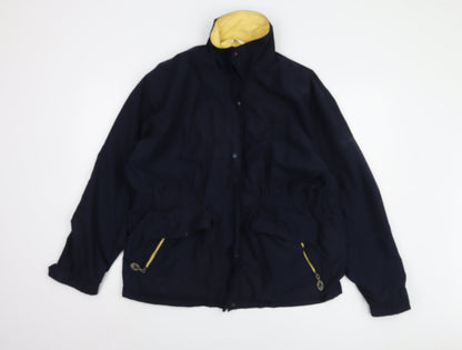 Green Mens Lamb Blue Windbreaker Jacket Size M