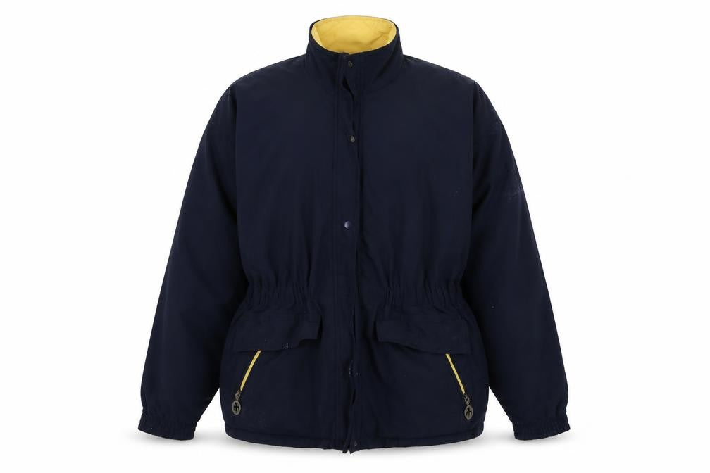 Green Lamb Unisex Blue Windbreaker Jacket Size M