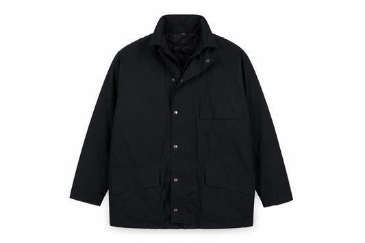L.A. Corporate Men's Black Parka Jacket - L