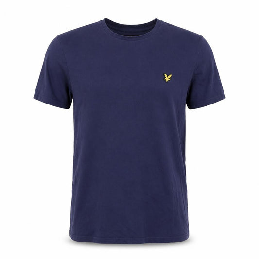 Lyle & Scott Men’s Blue T-Shirt Size L Short Sleeve