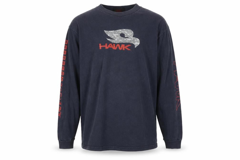 Hawk Boys Blue Sweatshirt L Long Sleeve Graphic