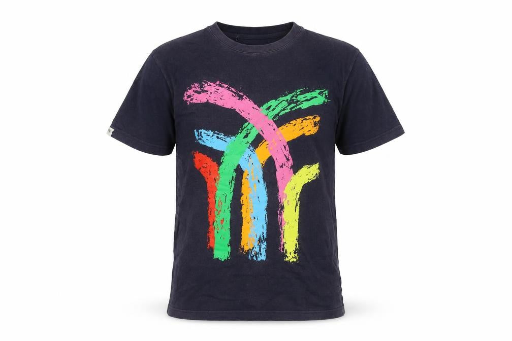 Fenchurch Men's Black Graphic Print T-Shirt Size S