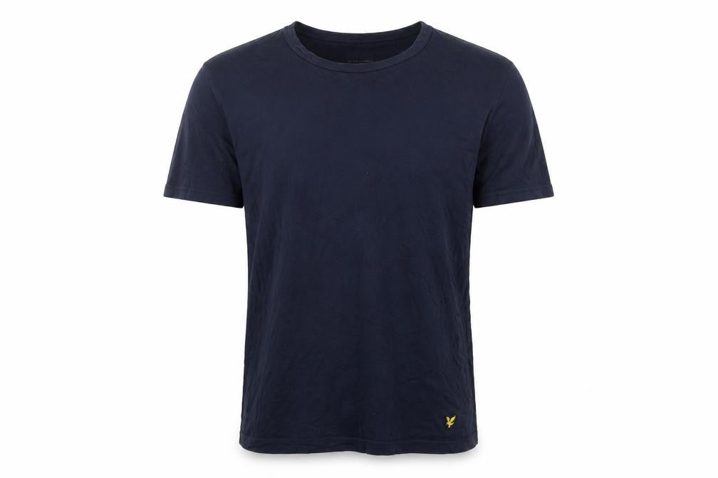 Lyle & Scott Men's Blue Crew Neck T-Shirt L
