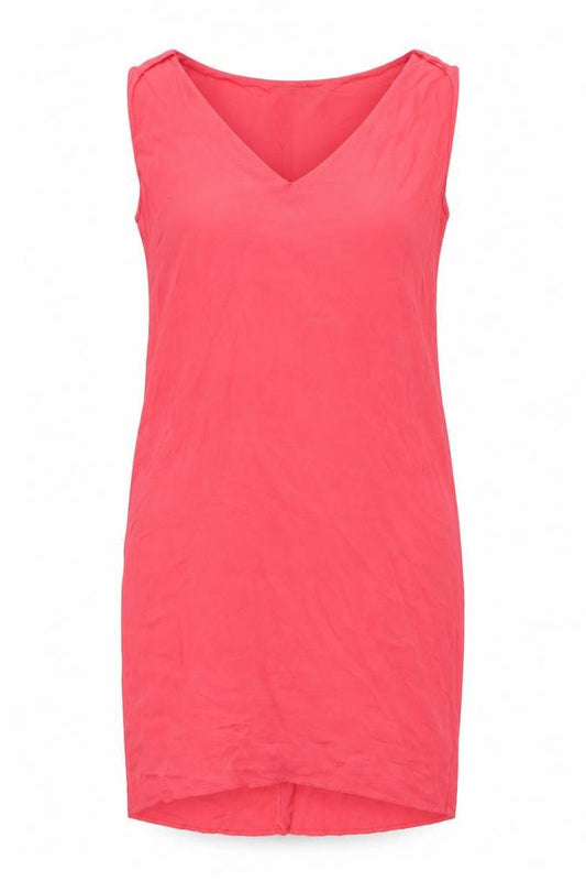 Sandwich Women's Pink Sheath Dress, Size 6, V-Neck