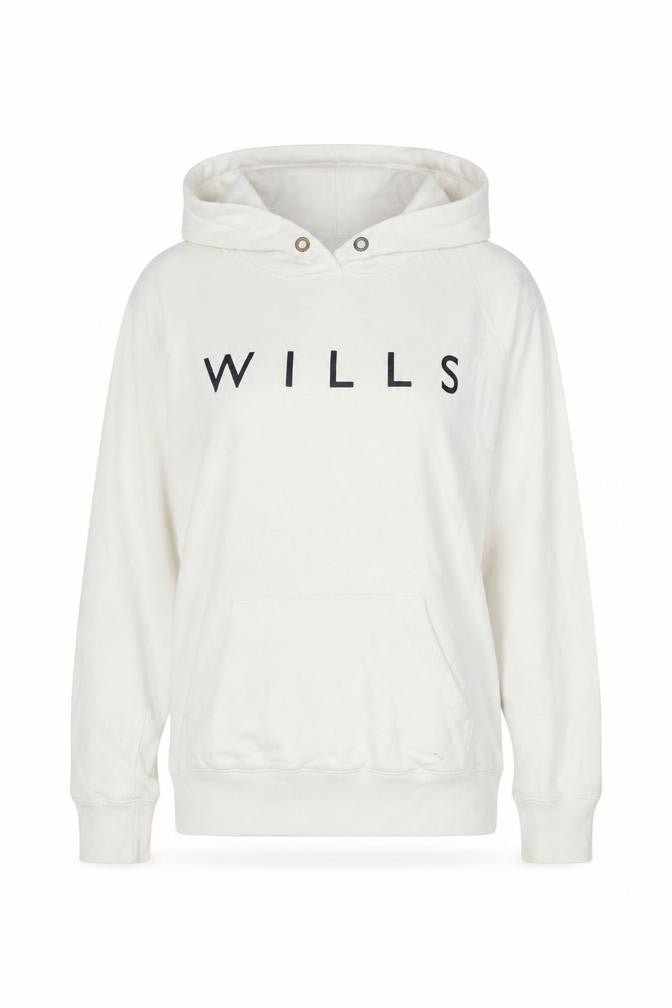 Jack Wills Women's White Pullover Hoodie Size 12