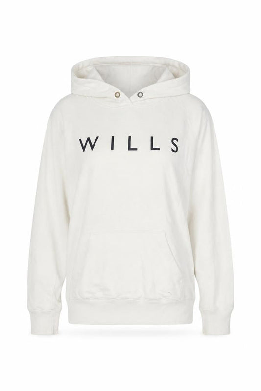 Jack Wills Women's White Pullover Hoodie Size 12