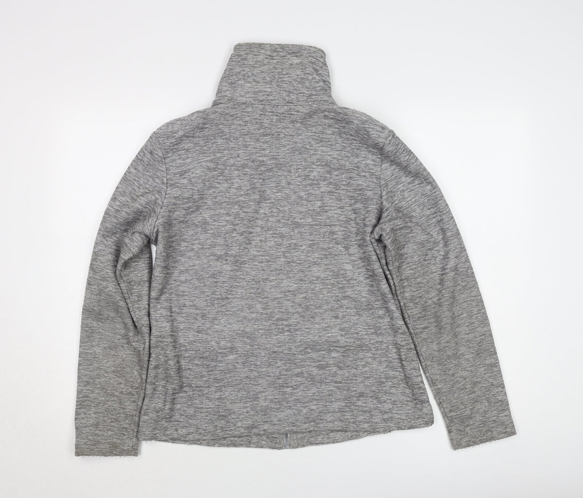 Regatta Women's Grey Jacket Size 12, Full Zip