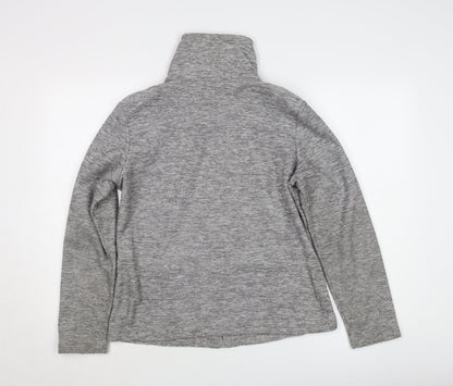 Regatta Women's Grey Jacket Size 12, Full Zip