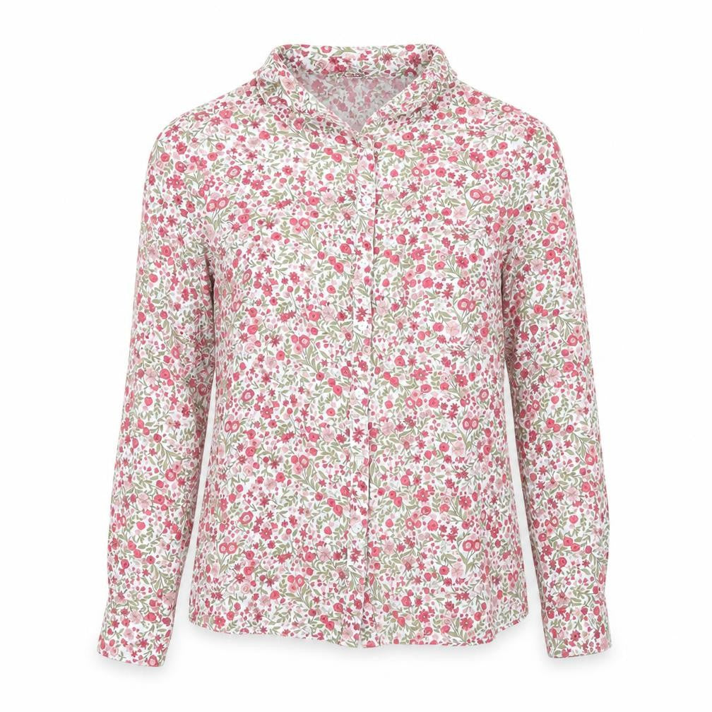 Isle of Essentials Women's Floral Blouse, Multicolour, 12