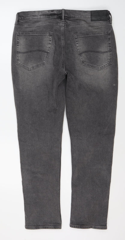 Marks & Spencer Grey Slim Fit Men's Jeans 31W 34L