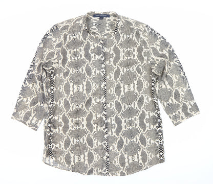 Additional front view of French Connection Women's Multicoloured Blouse, size 12