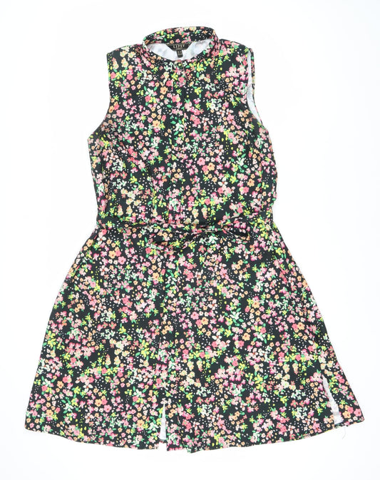 Lipsy London Women's Floral Dress Size 12 Multicoloured
