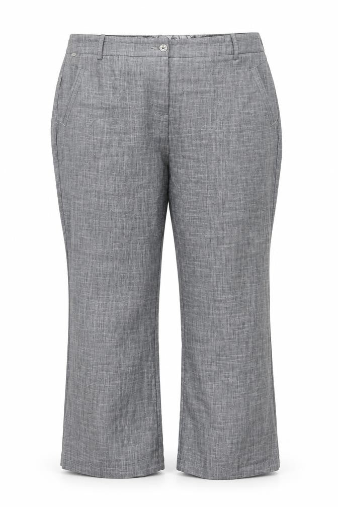 Per Una Women's Grey Straight Trousers Size 18