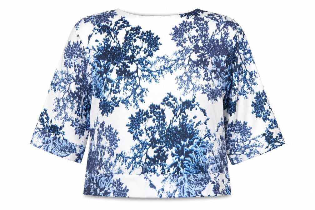 Marks & Spencer Women's Multicoloured Floral Tunic Blouse Size 12