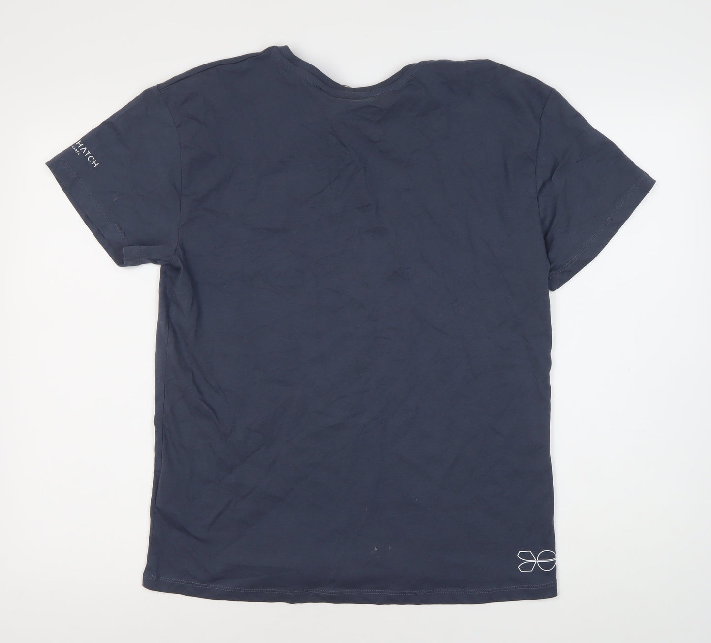 Crosshatch Men’s Blue Graphic Print T-Shirt S