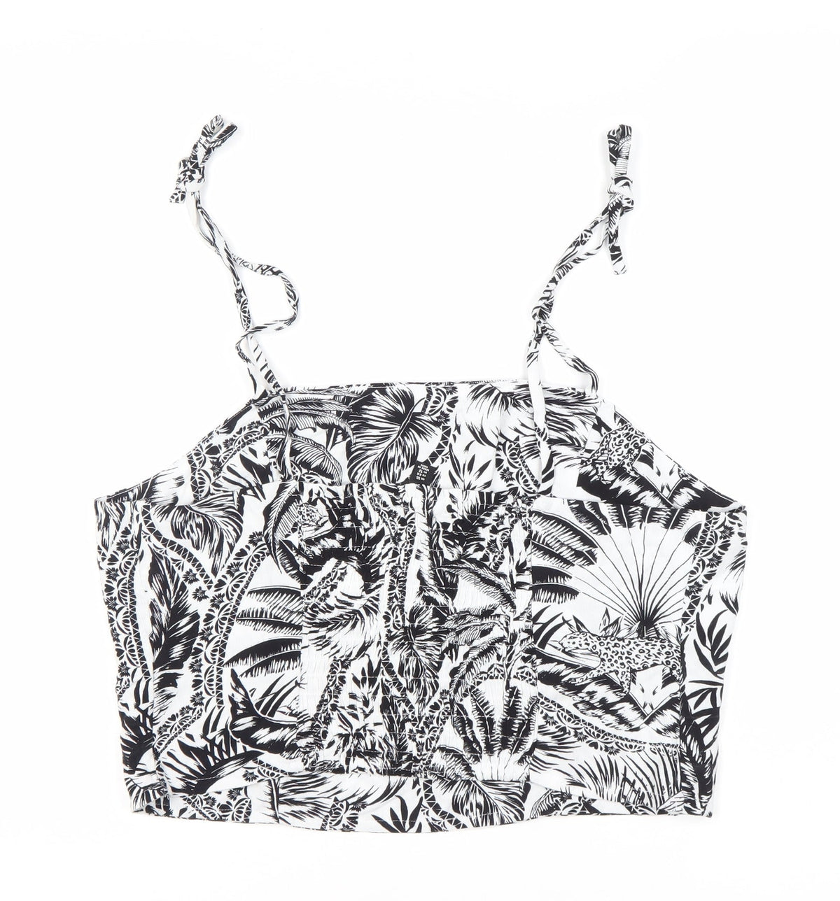 Next Women's Black White Camisole Top Size 16