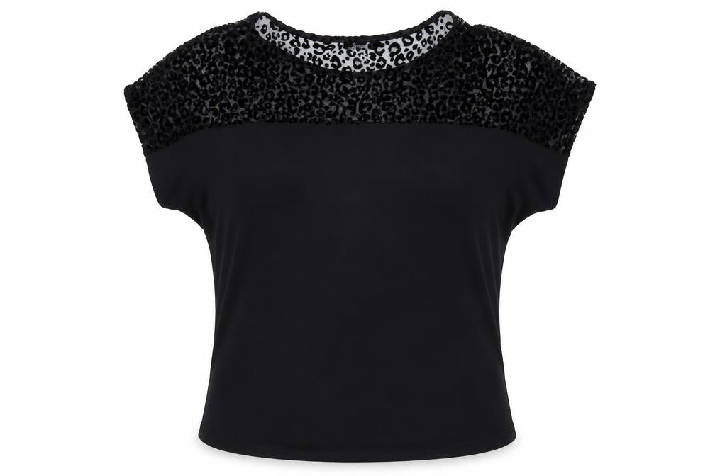 Wallis Women's Black Animal Print Top, Size 18